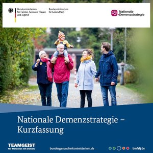 Cover der Kurzfassung der Nationalen Demenzstrategie