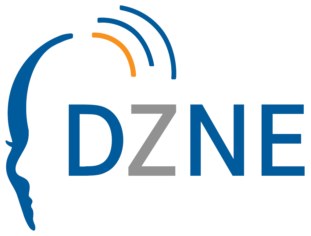 Logo "Deutsches Zentrum für Neurodegenerative Erkrankungen e. V. (DZNE)"